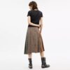 Pleated Heritage Skirt