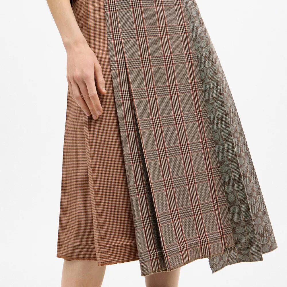 Pleated Heritage Skirt