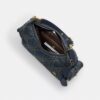 Pocket Juliet Bag 30 in Regenerative Cotton Denim with Quilting