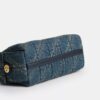 Pocket Juliet Bag 30 in Regenerative Cotton Denim with Quilting