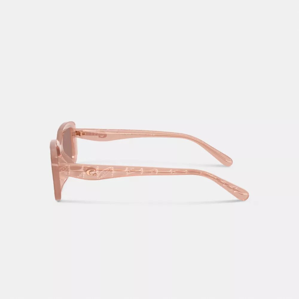 Quilted Rectangle Sunglasses