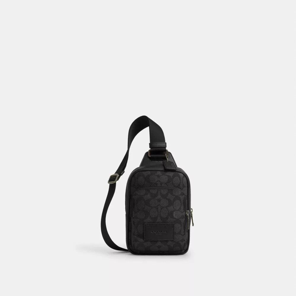 Racer Sling Pack in Signature Canvas