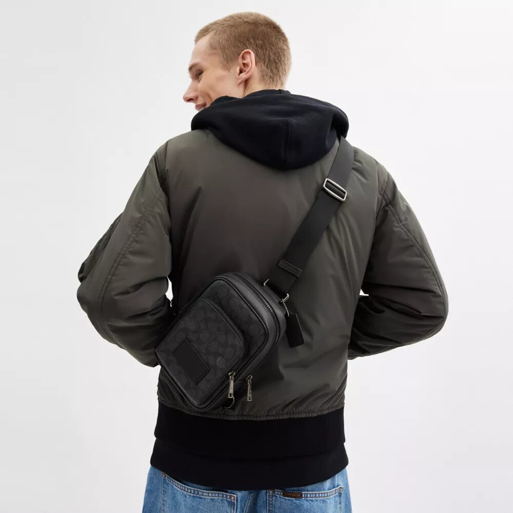 Racer Sling Pack in Signature Canvas