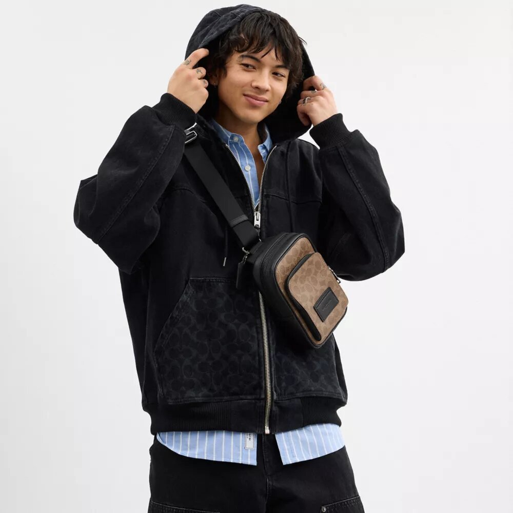 Racer Sling Pack in Signature Canvas