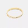 Repeated C Hinged Bangle