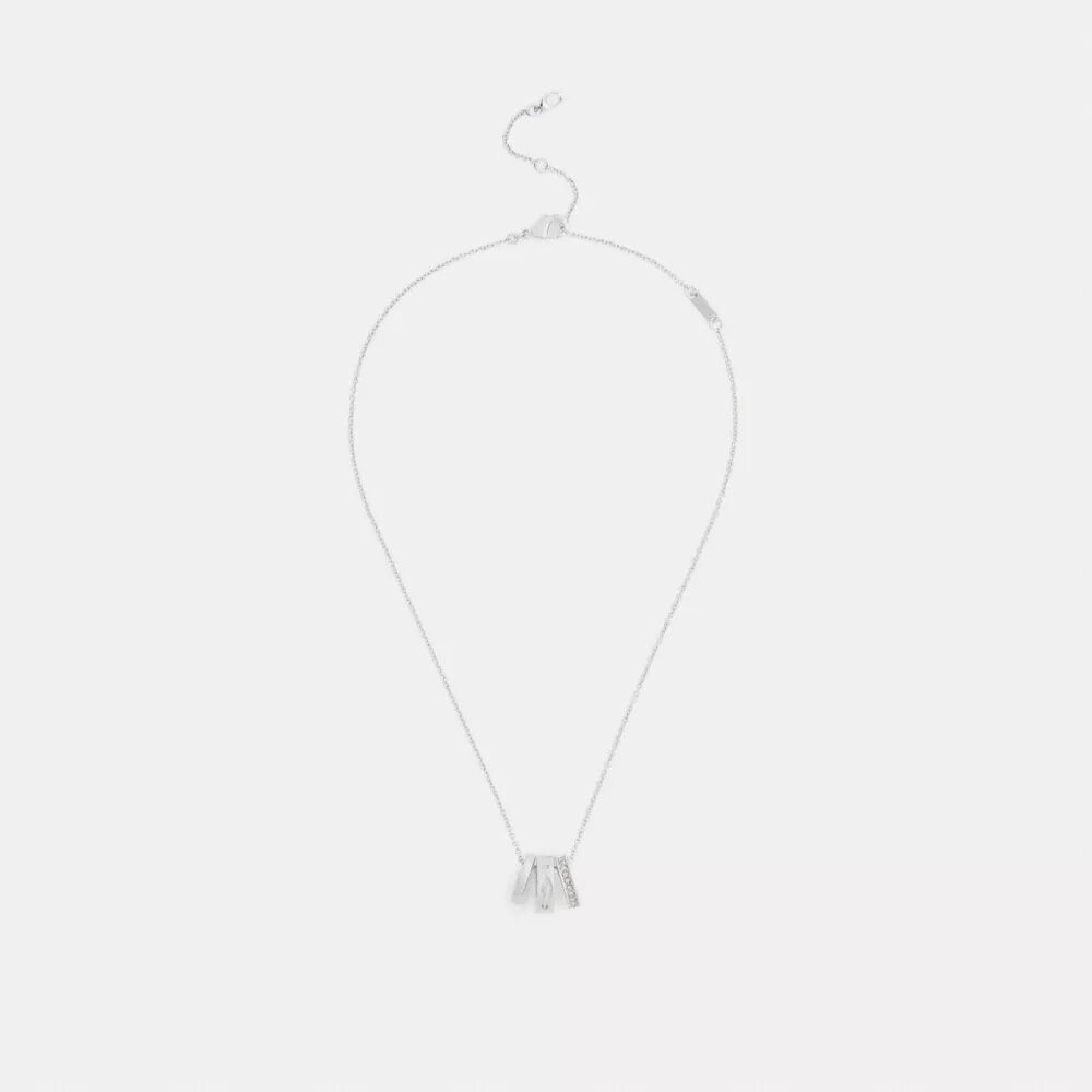 Repeated C Rondelle Necklace