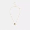 Repeated C Rondelle Necklace
