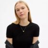 Repeated C Rondelle Necklace