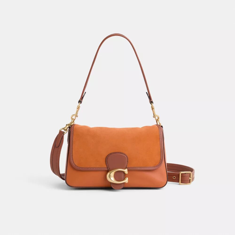 Restored Soft Tabby Shoulder Bag