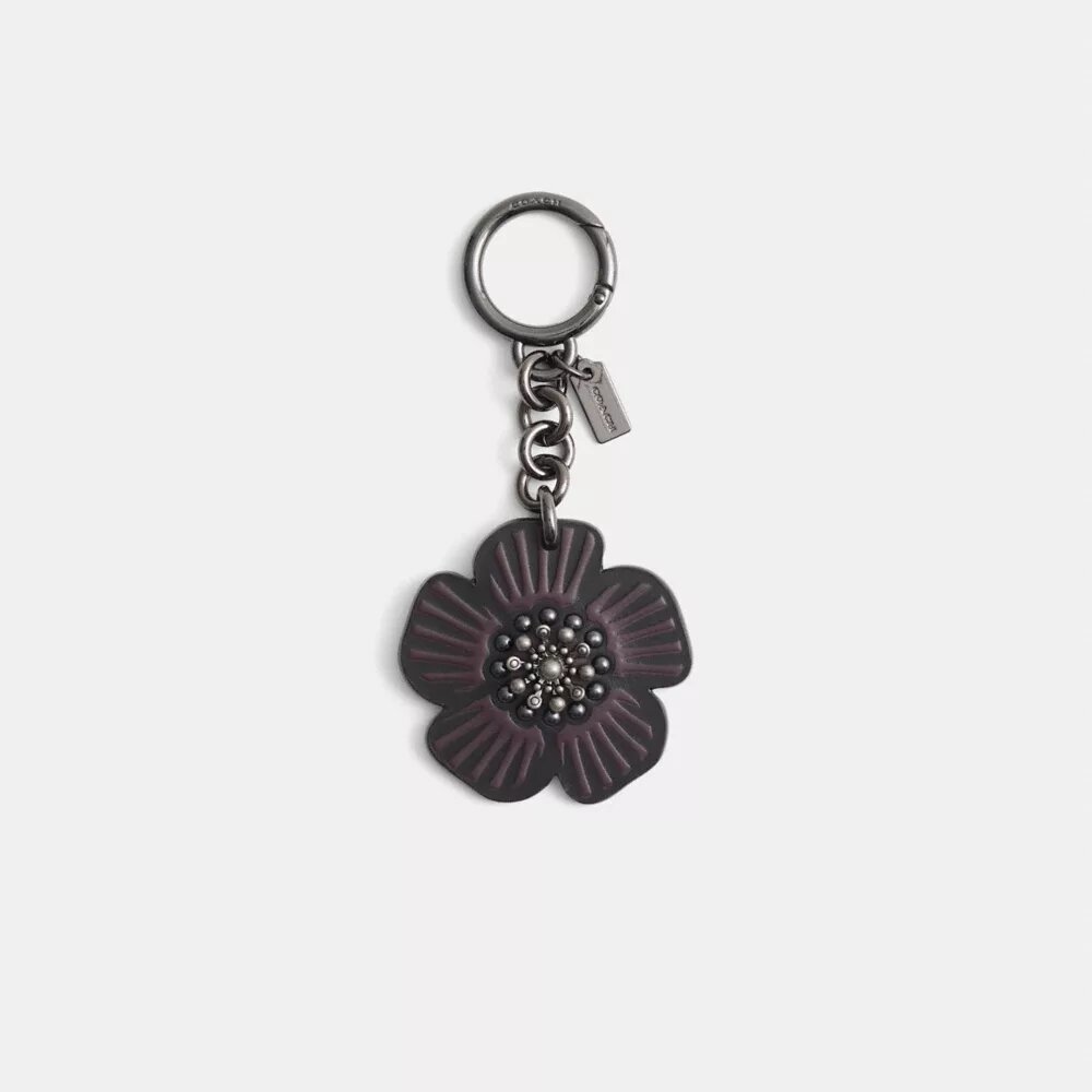 Restored Tea Rose Bag Charm