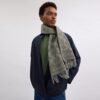 Reversible Signature Cashmere Muffler