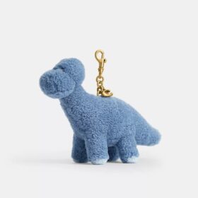 Rexy 10Th Birthday Buddy Dinosaur Bag Charm in Shearling