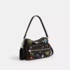 Rexy 10Th Birthday Dakota Crossbody Bag in Loved Leather with Sticker Print