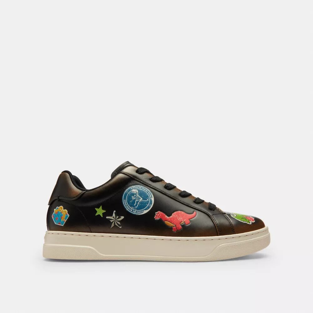 Rexy 10Th Birthday High Line Sneaker with Sticker Print