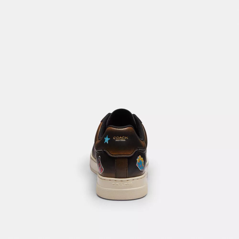 Rexy 10Th Birthday High Line Sneaker with Sticker Print