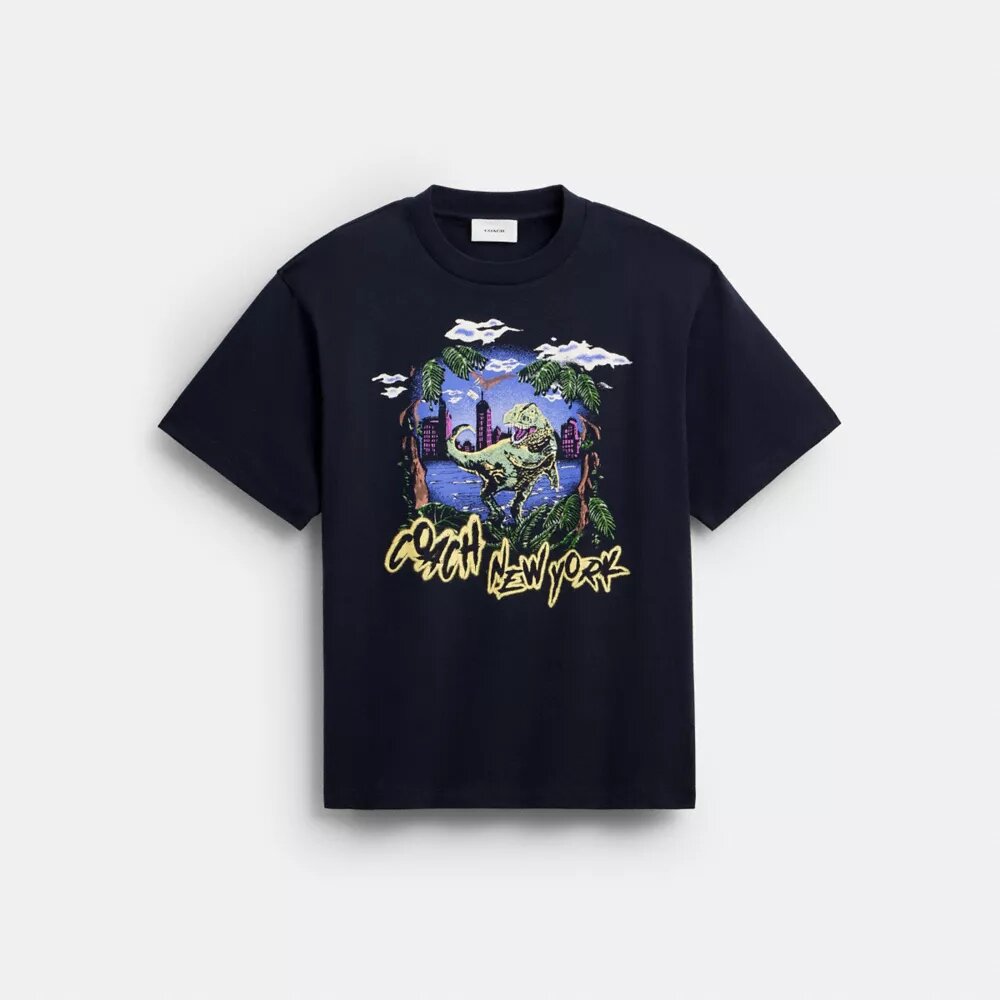 Rexy 10Th Birthday Jungle Relaxed T-Shirt in Organic Cotton