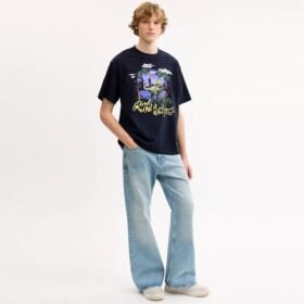 Rexy 10Th Birthday Jungle Relaxed T-Shirt in Organic Cotton