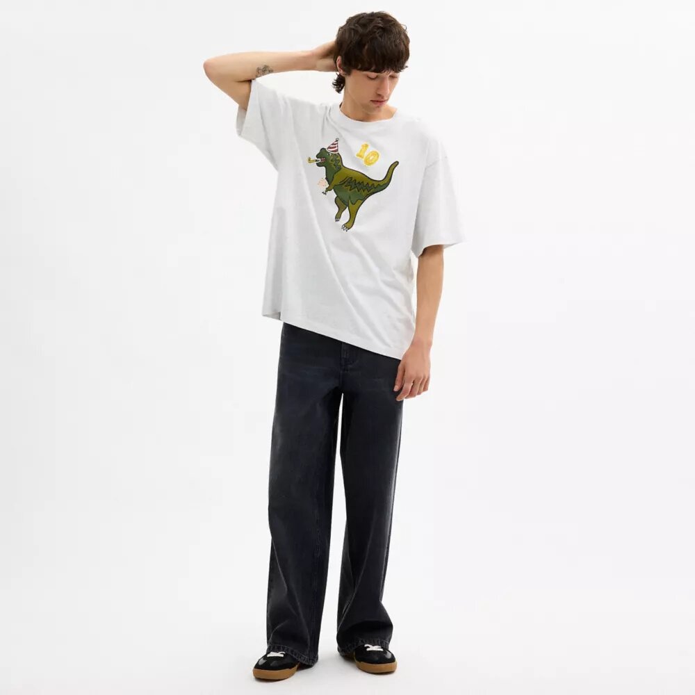 Rexy 10Th Birthday Relaxed T-Shirt in Organic Cotton