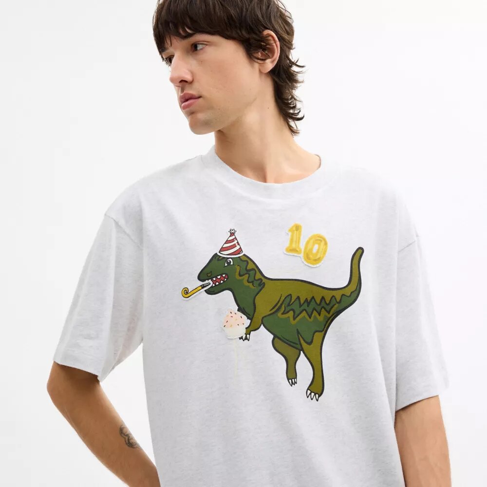 Rexy 10Th Birthday Relaxed T-Shirt in Organic Cotton