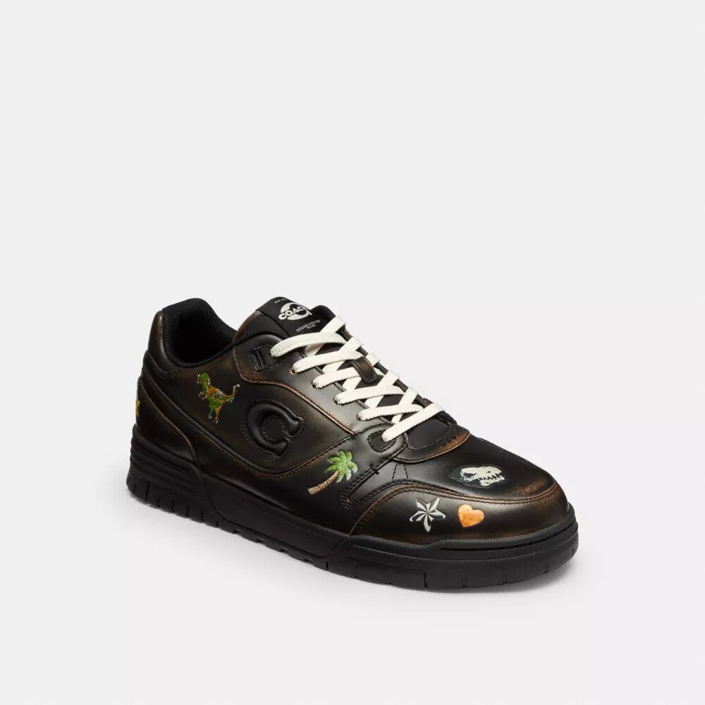 Rexy 10Th Birthday Soho Sneaker with Sticker Print
