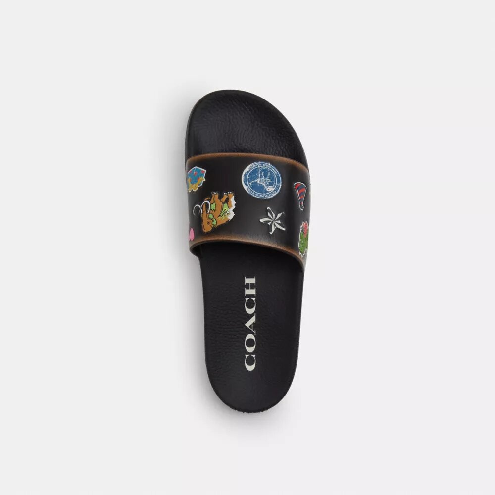 Rexy 10Th Birthday Udele Slide with Sticker Print