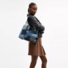 Rogue Bag with Repurposed Denim Patchwork