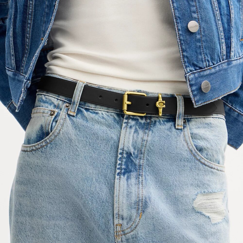 Roller Buckle Belt, 25 Mm