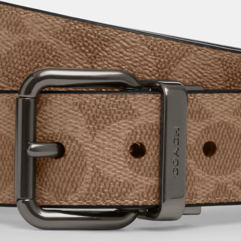 Roller Buckle Cut-To-Size Reversible Belt, 38 Mm