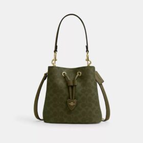 Rowan Bucket Bag in Signature Canvas