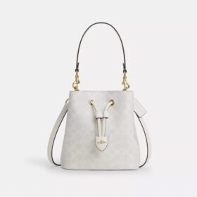 Rowan Bucket Bag in Signature Canvas