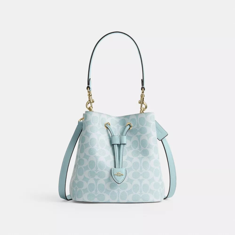 Rowan Bucket Bag in Signature Canvas