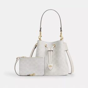 Rowan Bucket Bag in Signature Canvas