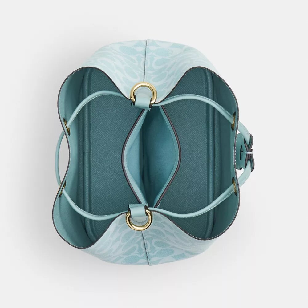 Rowan Bucket Bag in Signature Canvas