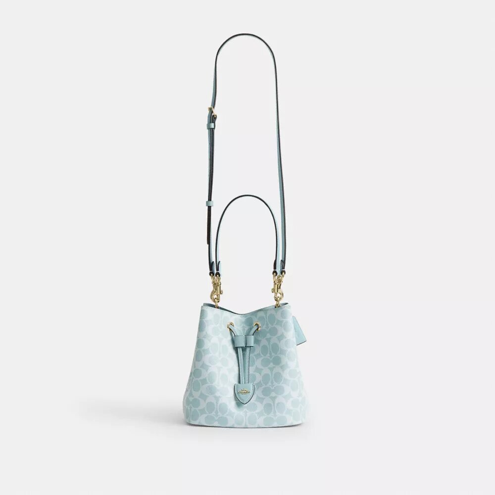 Rowan Bucket Bag in Signature Canvas