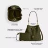 Rowan Bucket Bag in Signature Canvas