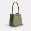 Rowan Bucket Bag in Signature Leather