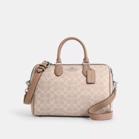 Rowan Large Satchel Bag in Signature Canvas