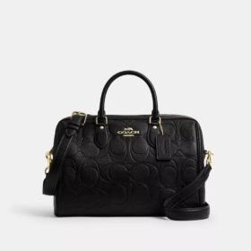 Rowan Large Satchel Bag in Signature Leather
