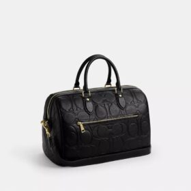 Rowan Large Satchel Bag in Signature Leather