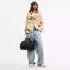 Rowan Large Satchel Bag in Signature Leather