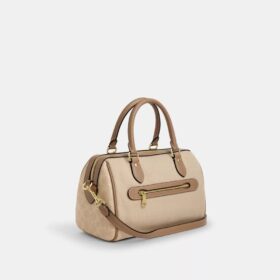 Rowan Satchel Bag in Colorblock
