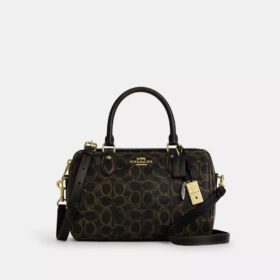Rowan Satchel Bag in Loved Signature Canvas with Charms