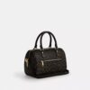 Rowan Satchel Bag in Loved Signature Canvas with Charms