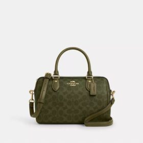 Rowan Satchel Bag in Signature Canvas