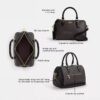 Rowan Satchel Bag in Signature Canvas