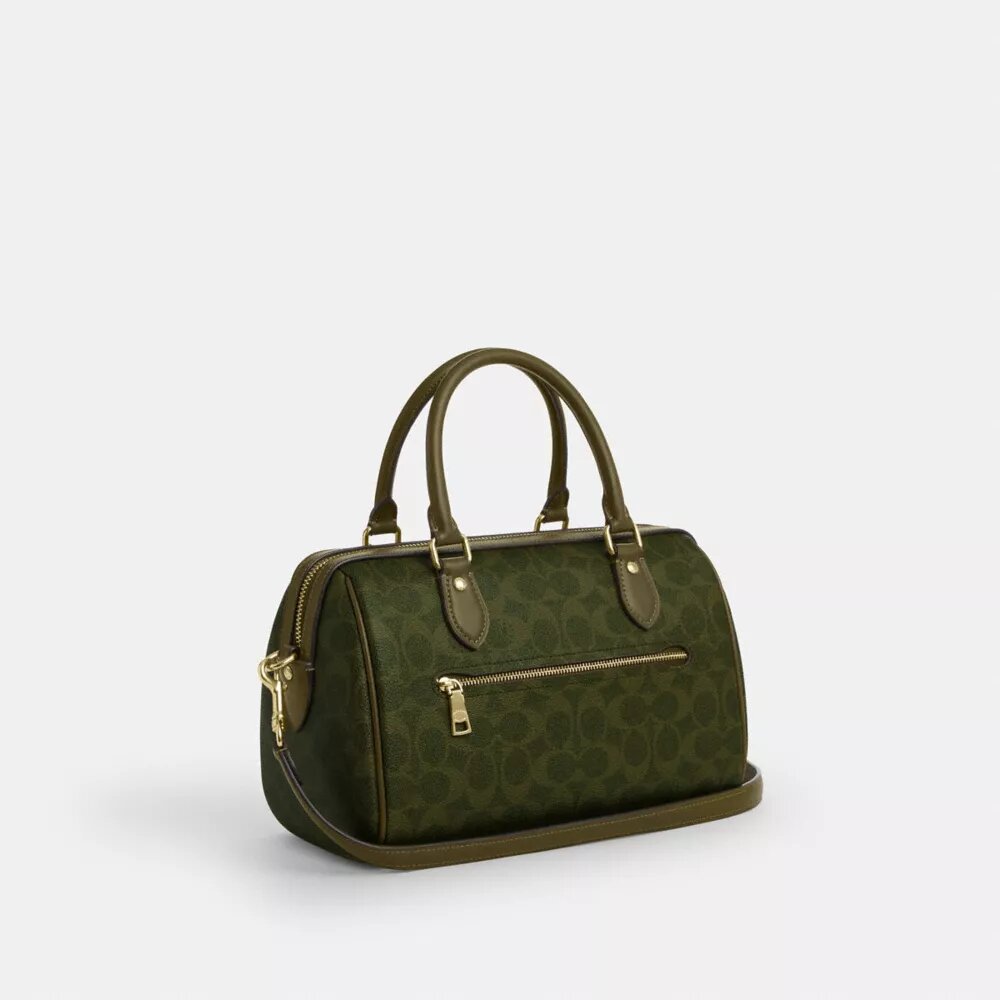 Rowan Satchel Bag in Signature Canvas