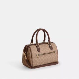 Rowan Satchel Bag in Signature Canvas