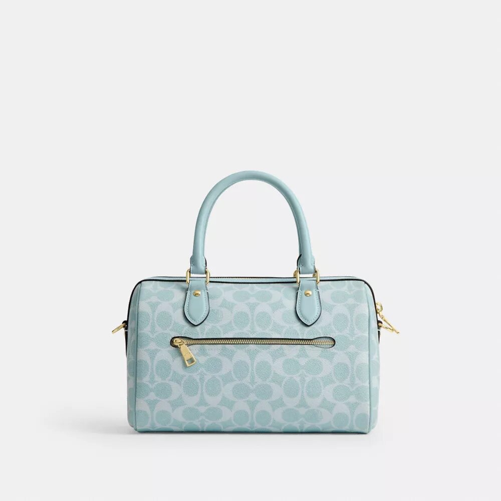 Rowan Satchel Bag in Signature Canvas