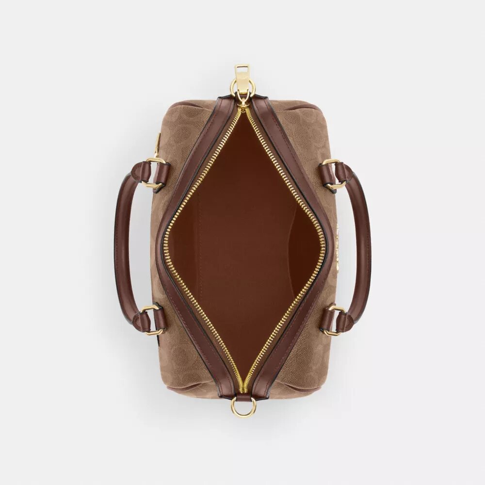 Rowan Satchel Bag in Signature Canvas