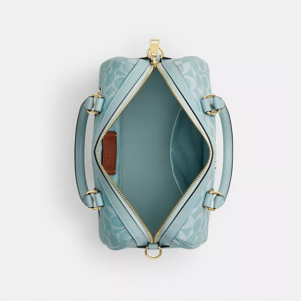 Rowan Satchel Bag in Signature Canvas